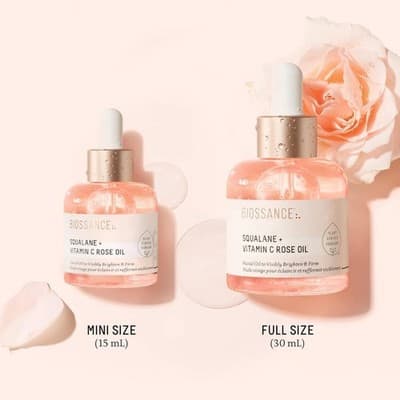 Biossance Vitamin C Rose Facial Oil – Glow, Firm, Deep Hydration (1.01 Fl Oz) - Thumbnail 4