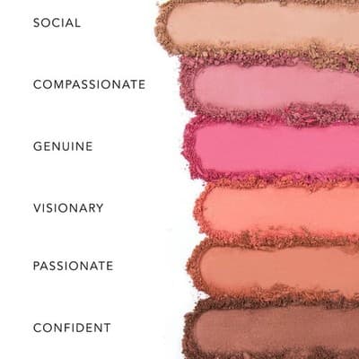REALHER-You Are Brilliant Eyeshadow Palette - Neutral Tones, 6 Pan