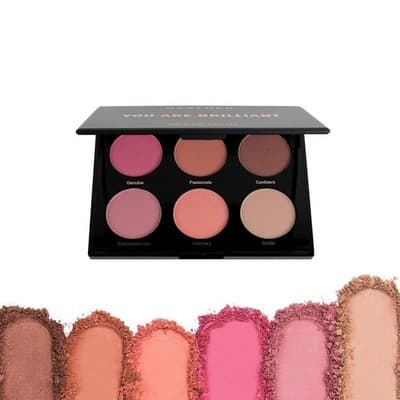 REALHER-You Are Brilliant Eyeshadow Palette - Neutral Tones, 6 Pan - Thumbnail 2