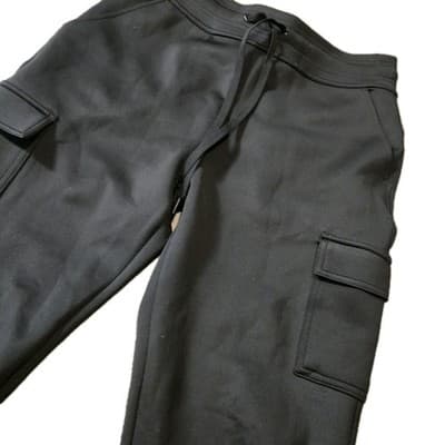 Women’s 32 Degree Heat Black Cargo Jogger Pants Size Small - Thumbnail 2