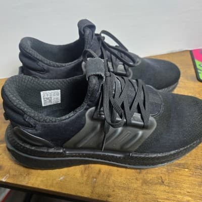 adidas X_PLRBOOST Black Shoes, Men’s Size 8.5 - Thumbnail 4