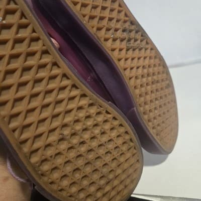 VANS Authentic Translucent Gum - Violet Purple Skate Women's Shoes Size 4.5 - Thumbnail 8