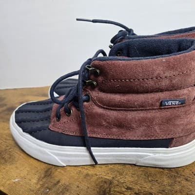 VANS Sk8-Hi Duck Boots Winter Skateboarding Scotchgard Sz 6.5 Shoes - Thumbnail 7