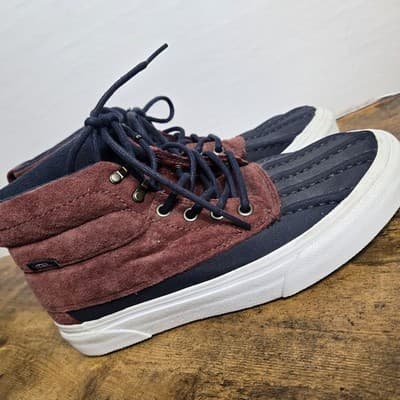 VANS Sk8-Hi Duck Boots Winter Skateboarding Scotchgard Sz 6.5 Shoes - Thumbnail 8