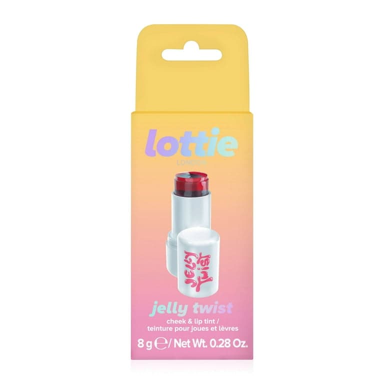 Lottie London Jelly Twist Lip & Cheek Stain, Pink - Thumbnail 2