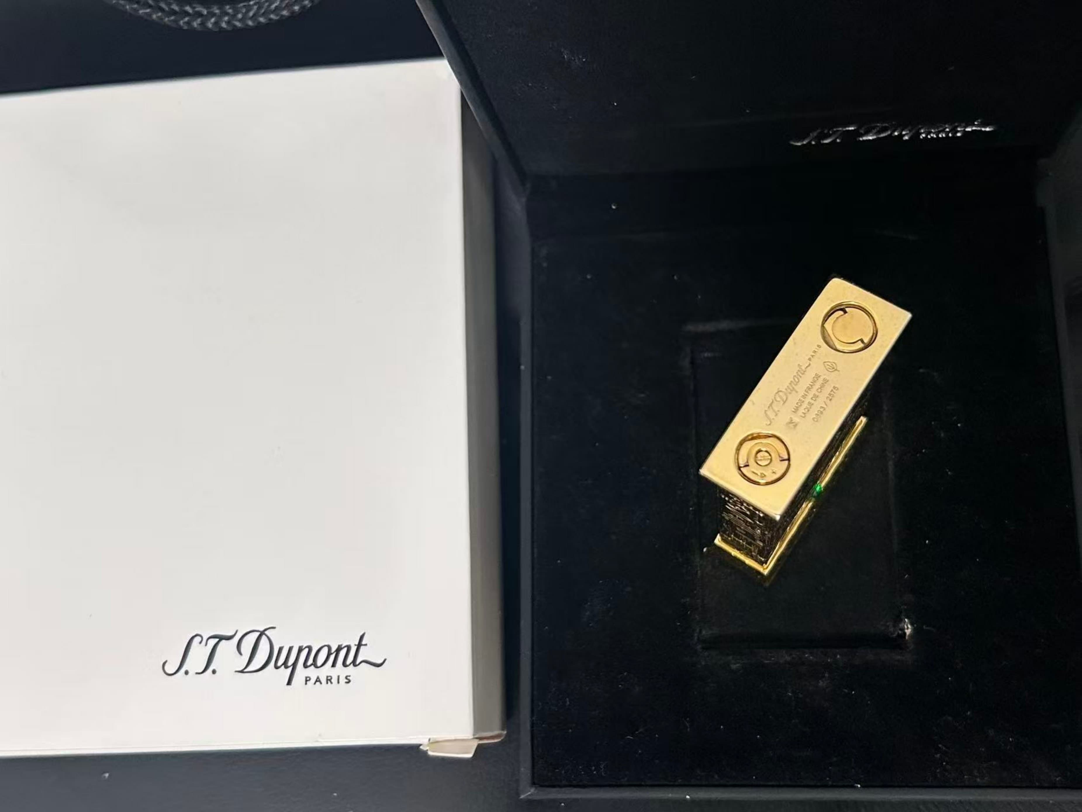 S.T. Dupont - Pharaoh - Lighter - Gold-plated - Thumbnail 11