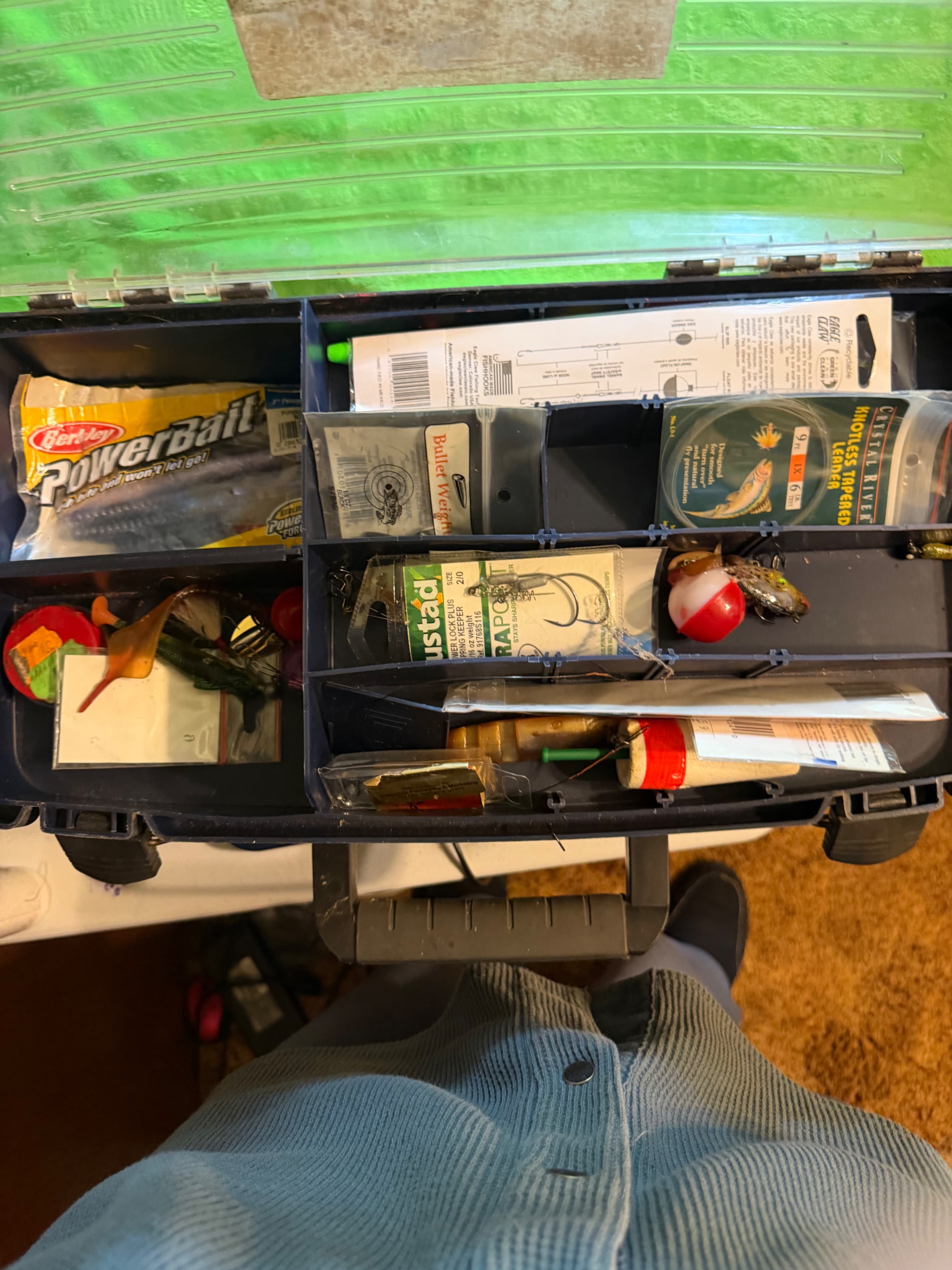 Lot of 3 Tackle Boxes w/ Tackle Included - Ready to Fish - Thumbnail 4