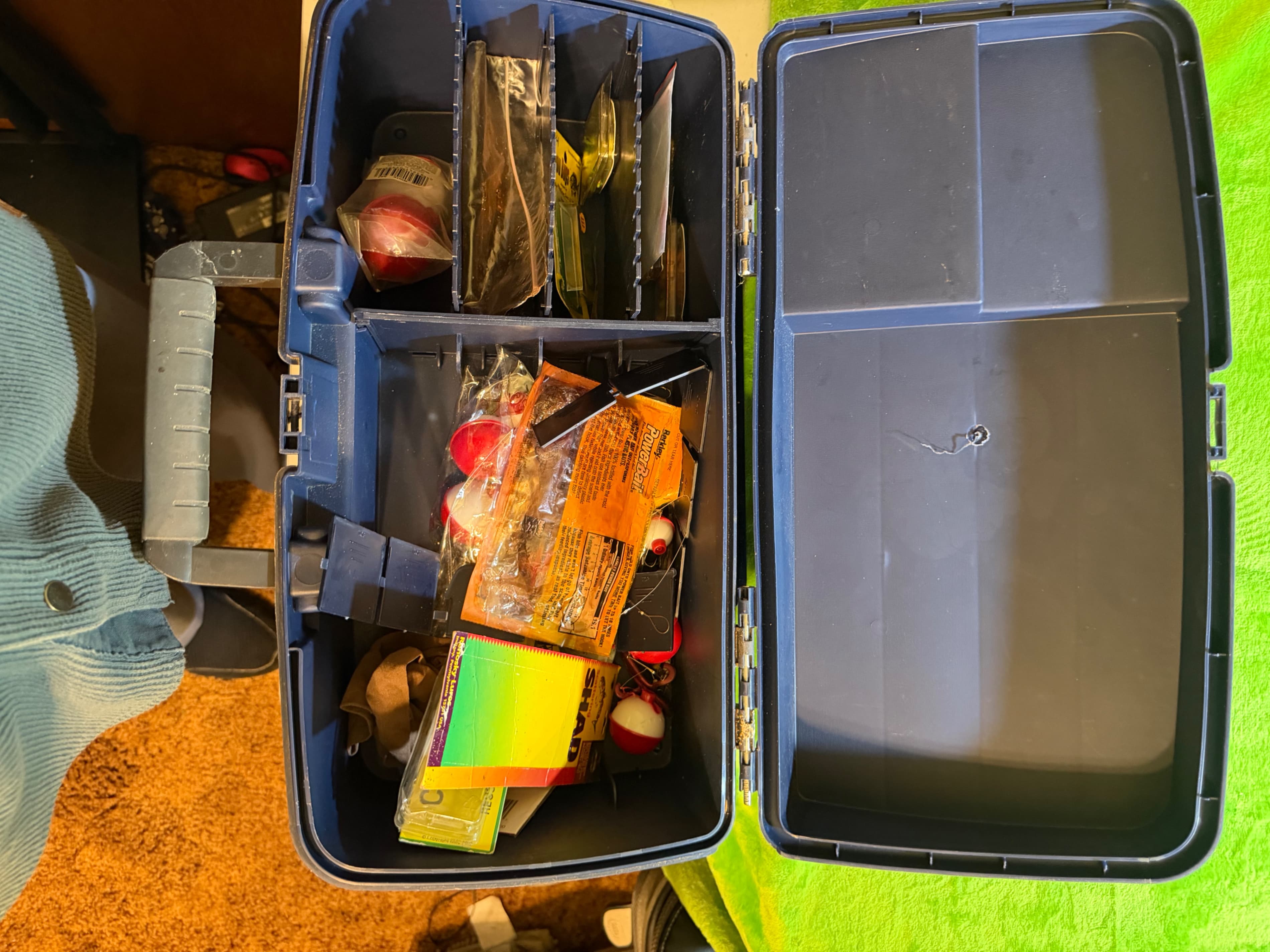 Lot of 3 Tackle Boxes w/ Tackle Included - Ready to Fish - Thumbnail 5