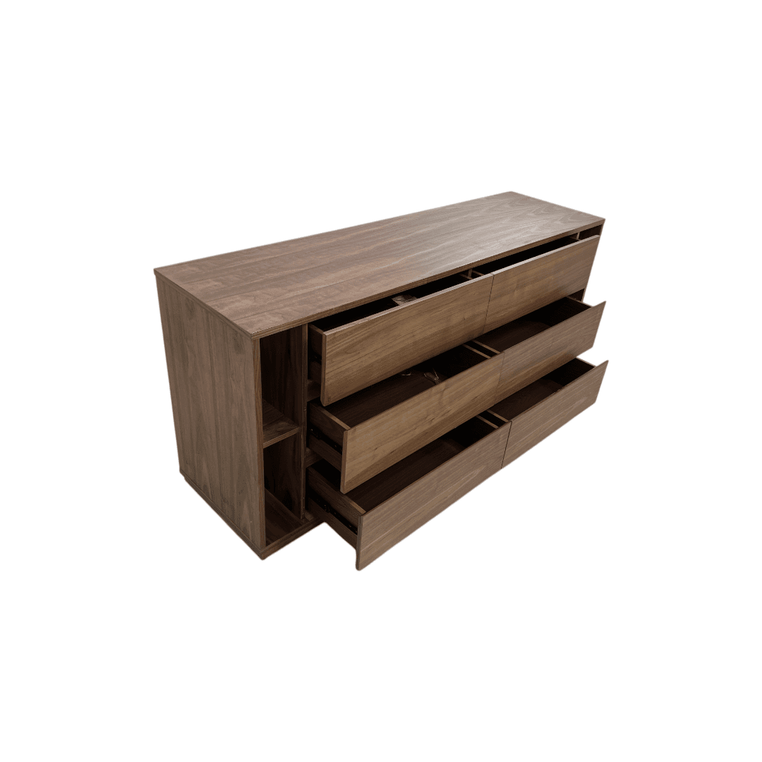 AllModern Amalie 6 Drawer 63'' W Double Dresser - Thumbnail 8