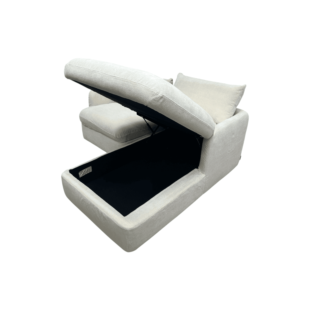 Castlery Ollie Storage Small Chaise Sectional Sofa - Thumbnail 13