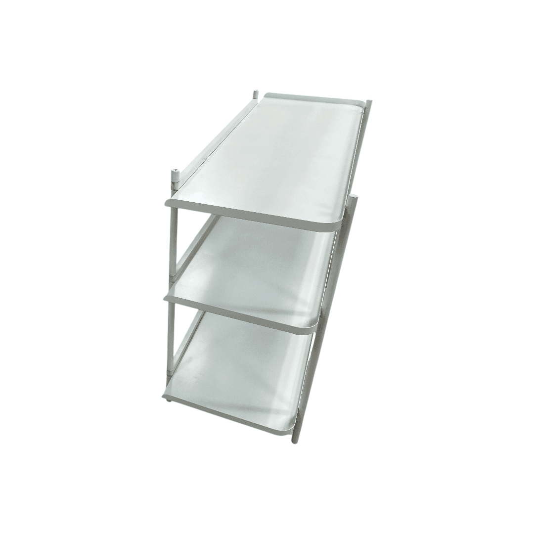 Fernish Highland Bookcase - 3 Shelf - White - Thumbnail 9