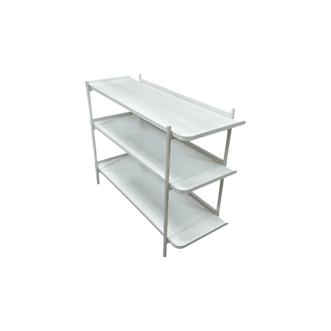 Fernish Highland Bookcase - 3 Shelf - White - Thumbnail 7