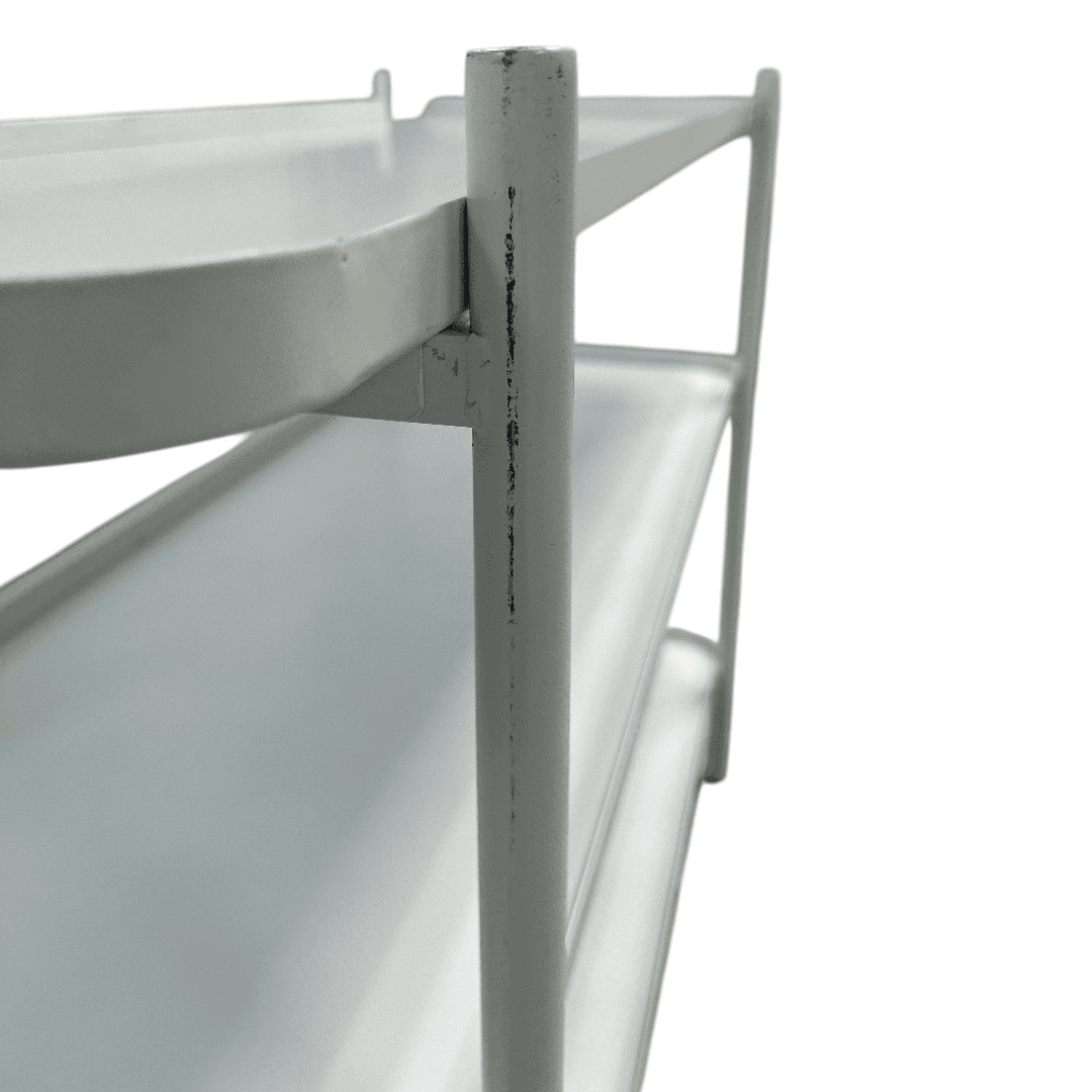 Fernish Highland Bookcase - 3 Shelf - White - Thumbnail 12
