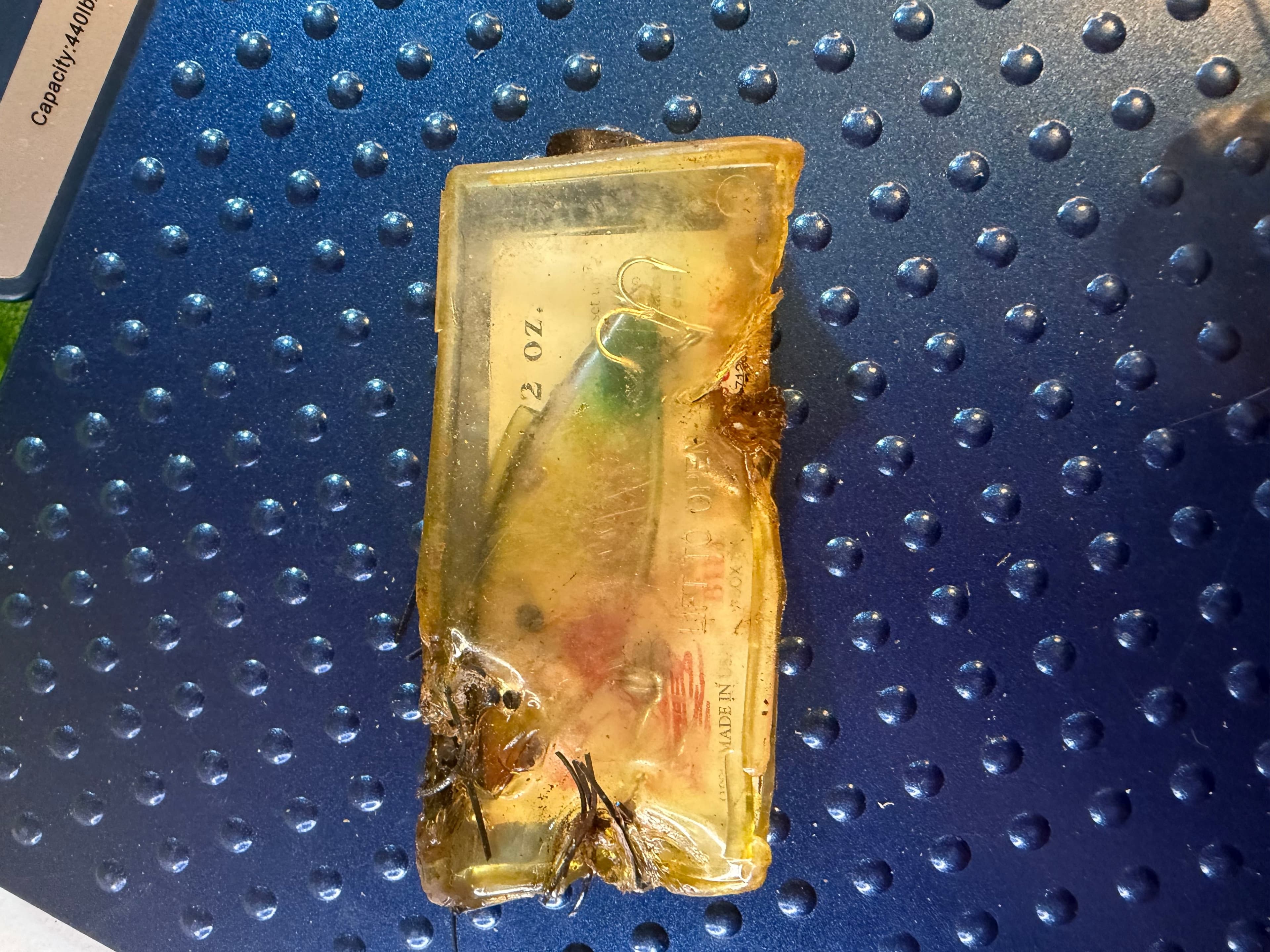 Vtg Bill Lewis Rat-L-Trap 1/2oz NOS Unfished OG Pkg Deteriorated USA
