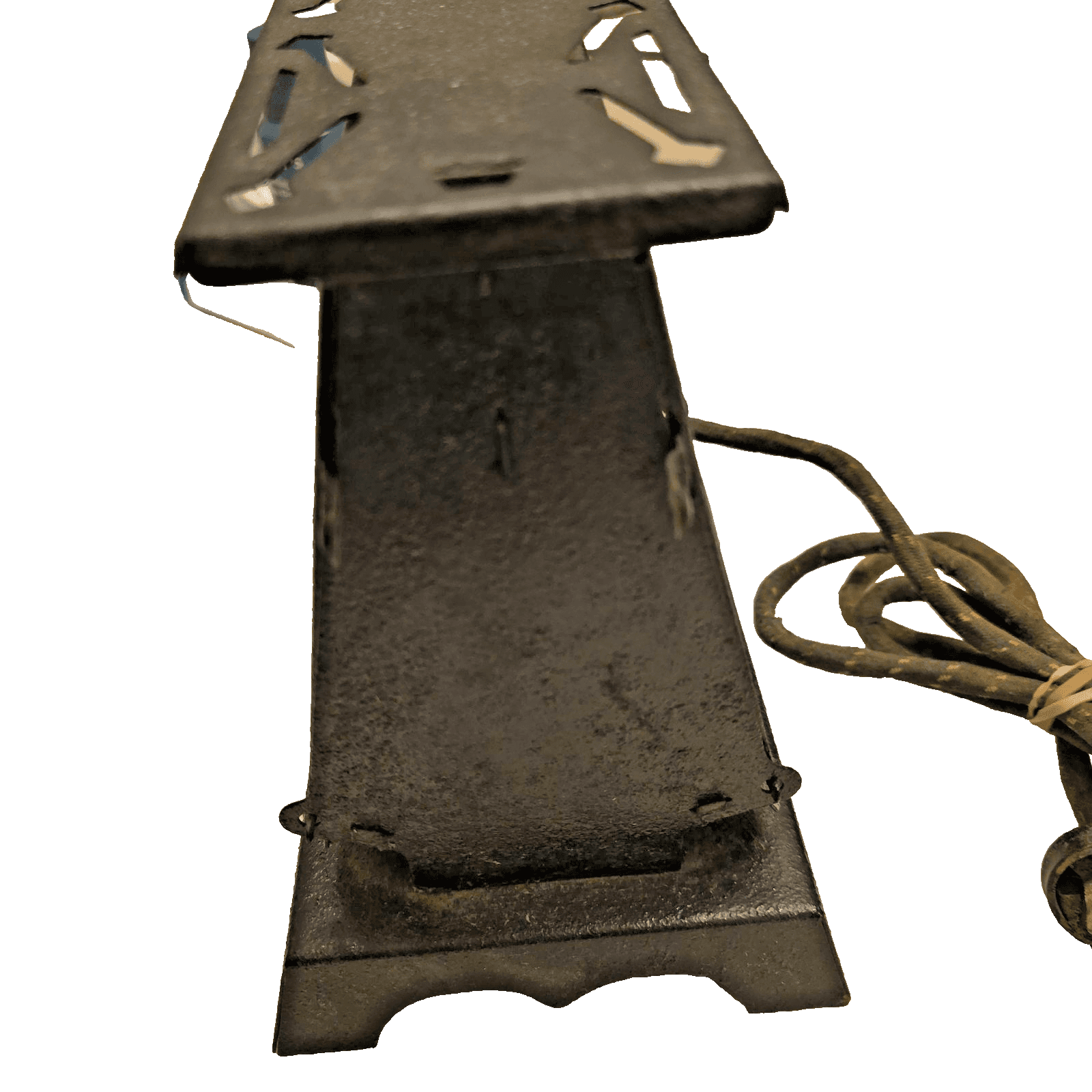 Vintage 1920s Cast Iron Electric Toaster Cloth Cord- For Parts - Or Repai– As Is - Thumbnail 5