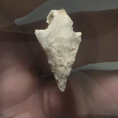 Lithic Notched Stone Arrowhead – Mexico Origin – Unauthenticated - Thumbnail 4