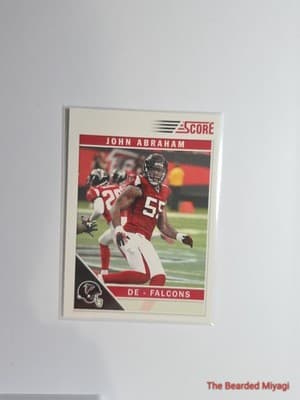 2011 Score John Abraham #14 NM