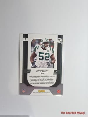 2011 Score David Harris #5 NM - Thumbnail 2