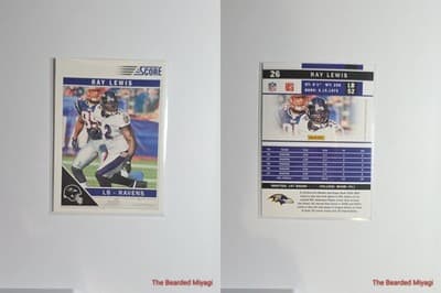 2011 Score RAY LEWIS #26 NM - Thumbnail 3
