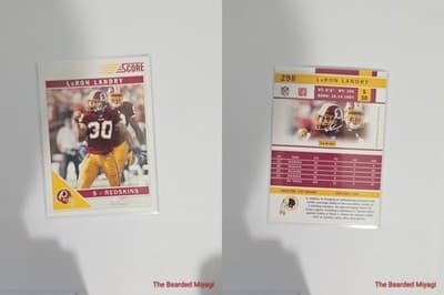 2011 Score LARON LANDRY #298 NM - Thumbnail 3