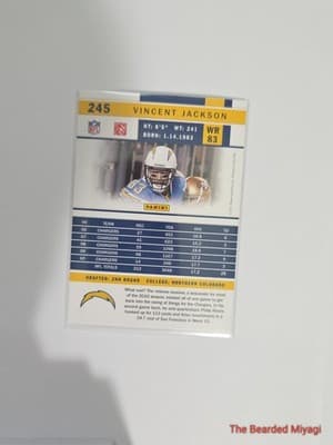 2011 Score VINCENT JACKSON #245 NM - Thumbnail 2