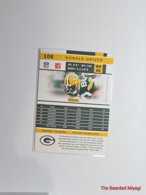 2011 Score Donald Driver #106 NM - Thumbnail 2