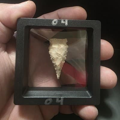 Notched Stone Projectile Point – Mexico – Decorative Display Piece