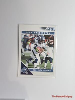 2011 Score Leon Washington #260 NM