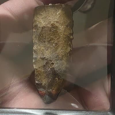 Stone Arrowhead Lithic Point – Mexico Origin – Unauthenticated - Thumbnail 4