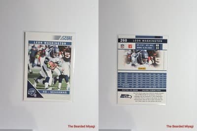 2011 Score Leon Washington #260 NM - Thumbnail 3