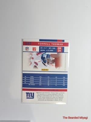 2011 Score Terrell Thomas #197 NM - Thumbnail 2