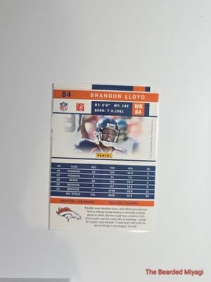 2011 Score Brandon Lloyd #84 NM - Thumbnail 2