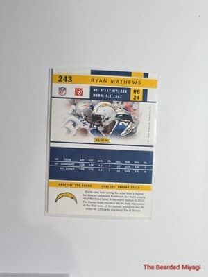 2011 Score Ryan Mathews #243 NM - Thumbnail 2