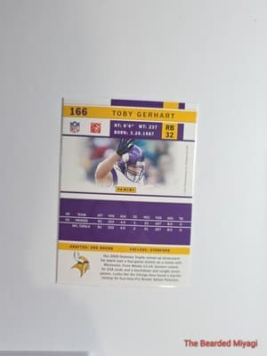 2011 Score Toby Gerhart #166 NM - Thumbnail 2