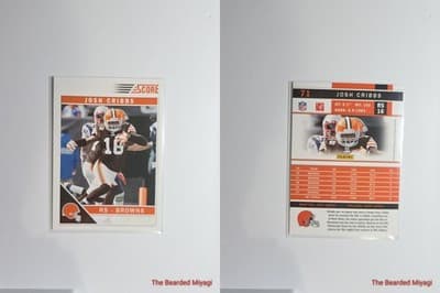 2011 Score Josh Cribbs #71 NM - Thumbnail 3
