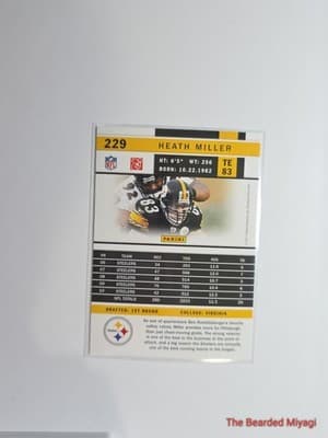 2011 Score Heath Miller #229 NM - Thumbnail 2