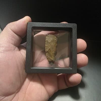 Stone Arrowhead Lithic Point – Mexico Origin – Unauthenticated - Thumbnail 2