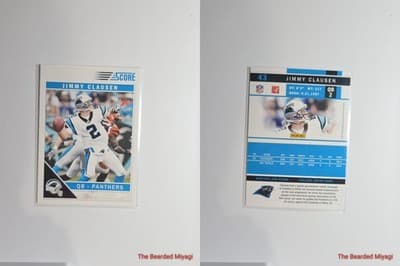 2011 Score Jimmy Clausen #43 NM - Thumbnail 3