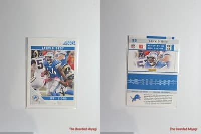 2011 Score Jahvid Best #95 NM - Thumbnail 3