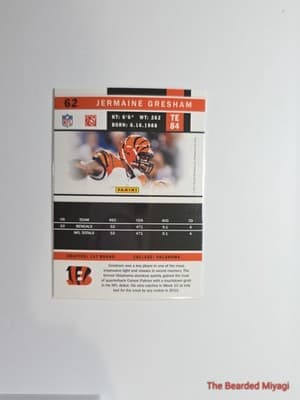 2011 Score Jermaine Gresham #62 NM - Thumbnail 2