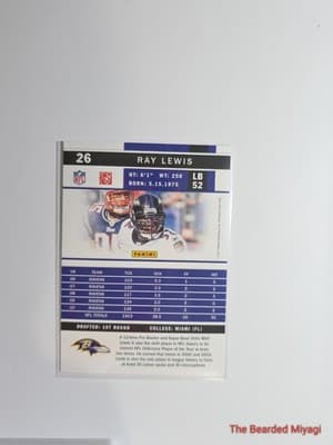 2011 Score Ray Lewis #26 NM - Thumbnail 2