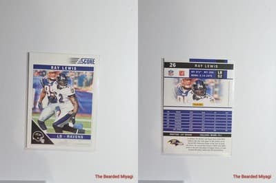 2011 Score Ray Lewis #26 NM - Thumbnail 3