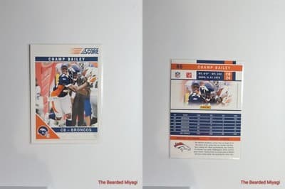 2011 Score Champ Bailey #85 NM - Thumbnail 3