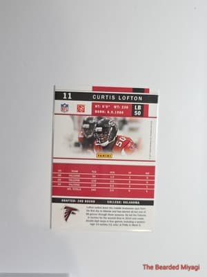 2011 Score Curtis Lofton #11 NM - Thumbnail 2