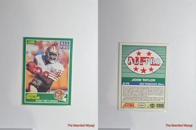 1989 Score John Taylor #291 NM - Thumbnail 3