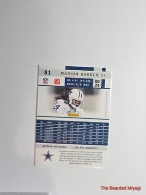 2011 Score Marion Barber Iii #81 NM - Thumbnail 2