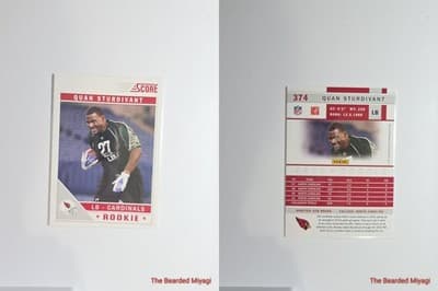 2011 Score Quan Sturdivant #374 NM - Thumbnail 3