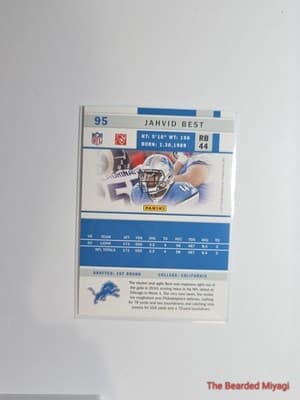 2011 Score Jahvid Best #95 NM - Thumbnail 2