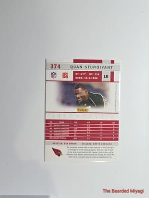 2011 Score Quan Sturdivant #374 NM - Thumbnail 2