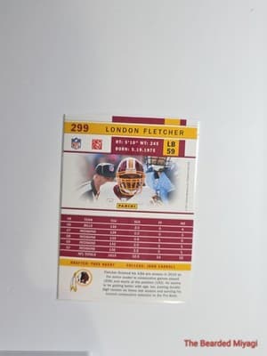 2011 Score London Fletcher #299 NM - Thumbnail 2